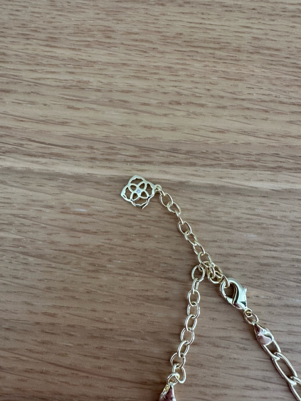 Kendra Scott Gold Paperclip Chain Necklace - Picture 3 of 4